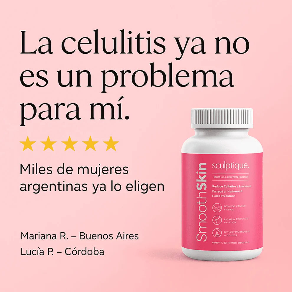 Cápsulas antilipidema de máxima potencia | Piel suave con Sculptique™
